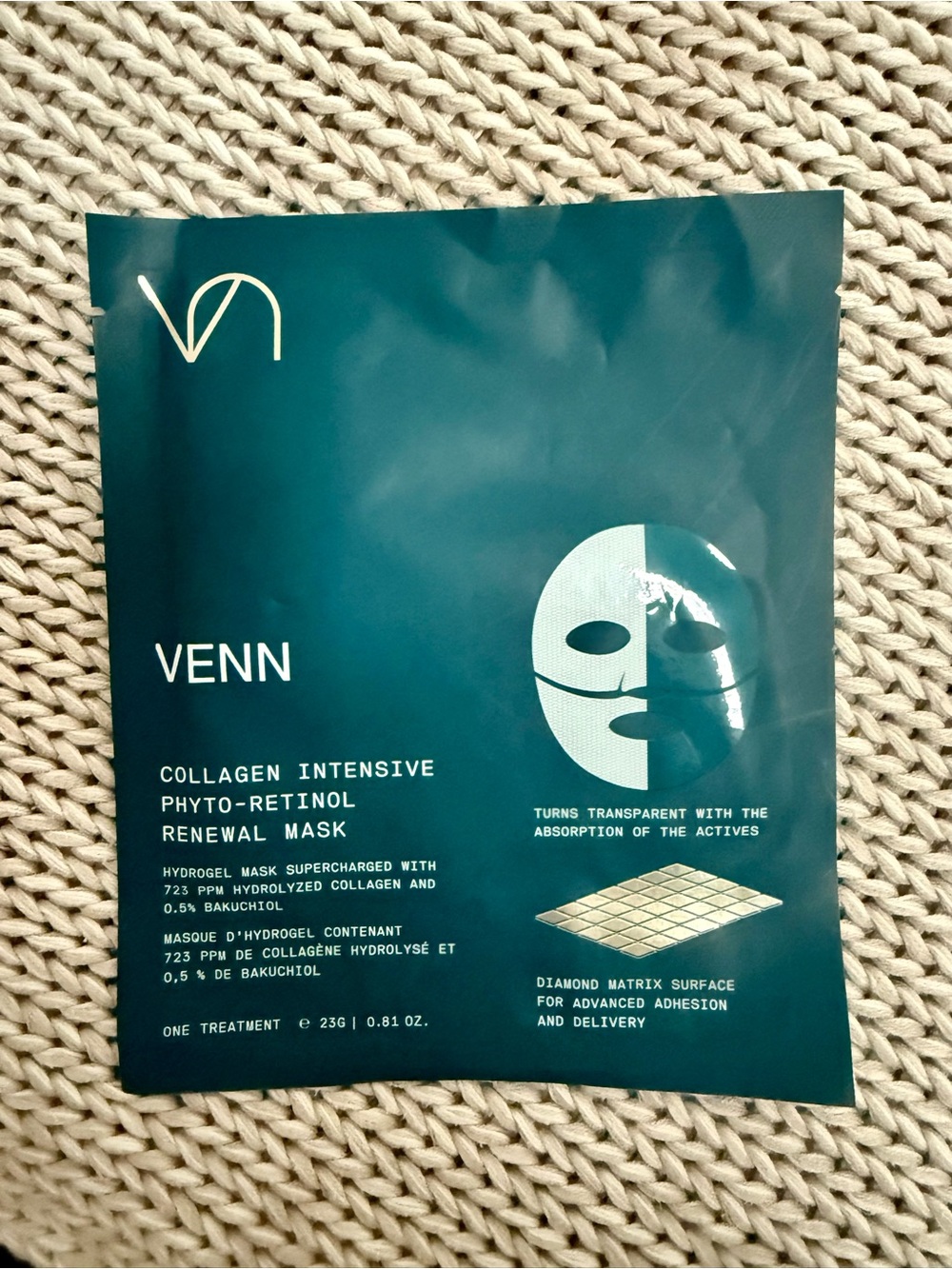 Korean Beauty Venn Collagen Intensive Phyto-Retinol Renewal Mask - Picture 3 of 4